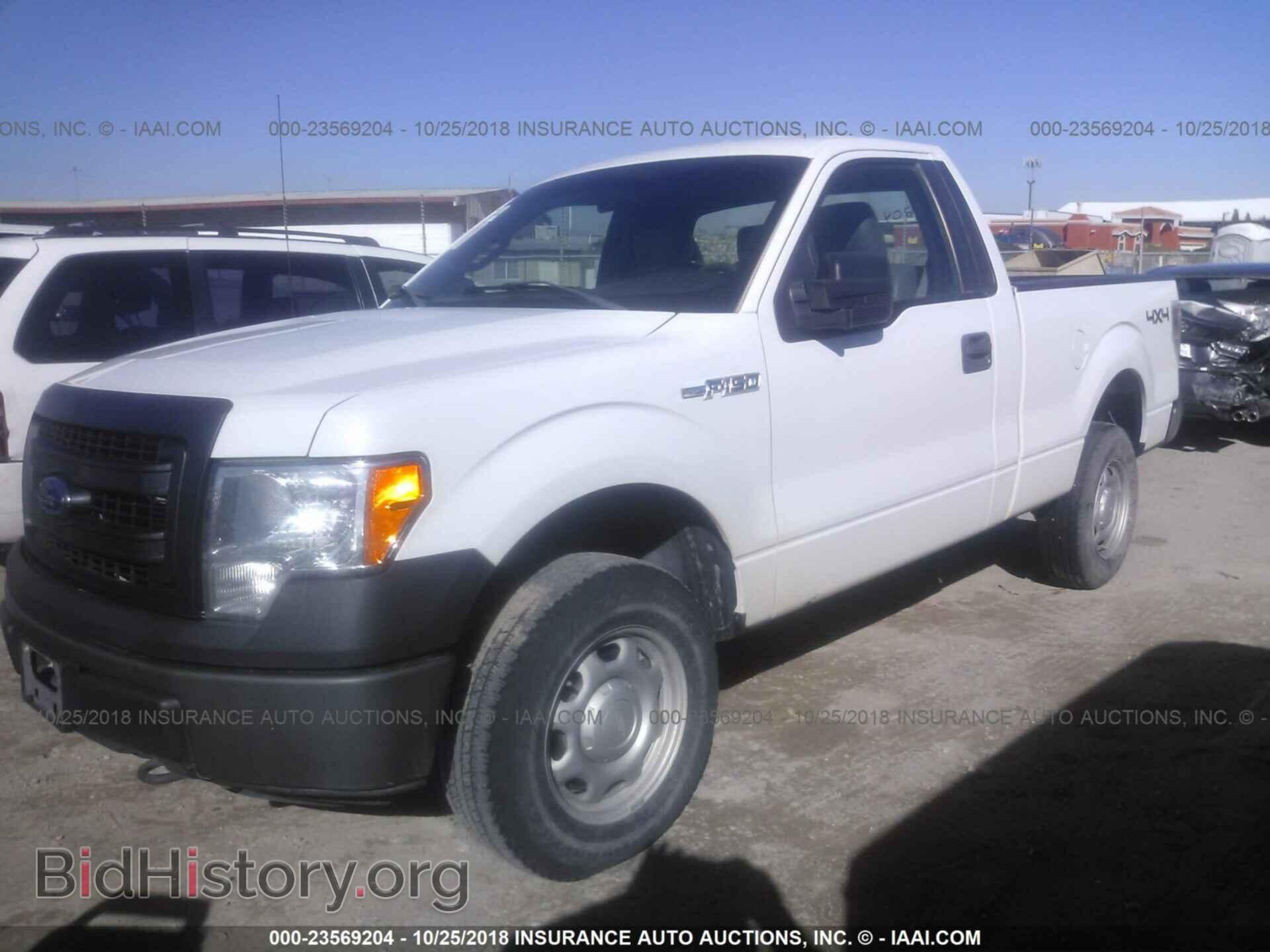 2013 Ford F150 - VIN: 1FTMF1EM1DFC28254 - Фото 2