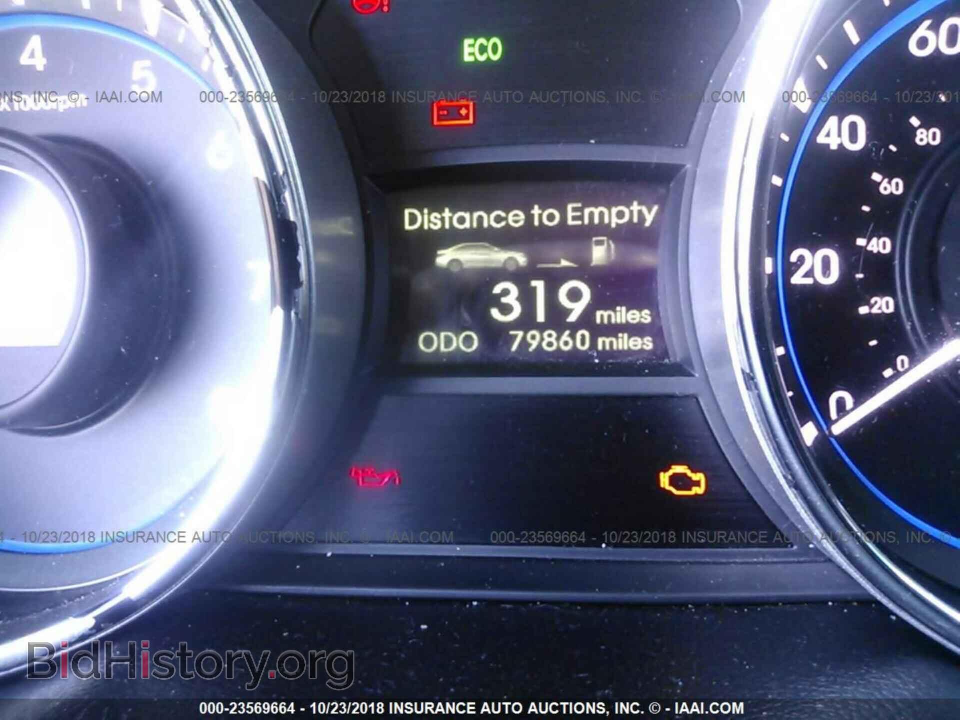 2014 HYUNDAI SONATA - VIN: 5NPEB4AC3EH852692 - Фото 7
