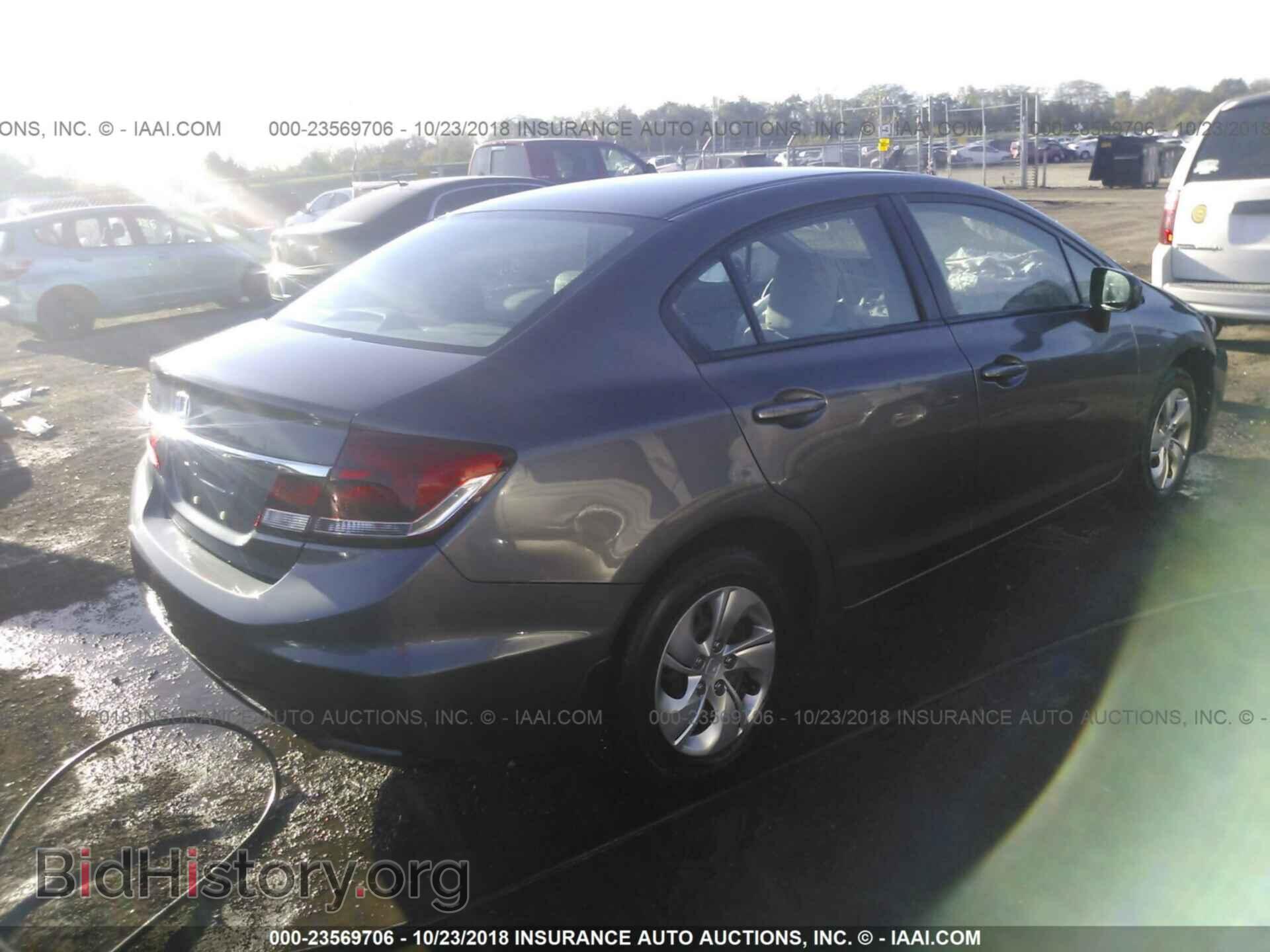 2014 Honda Civic - VIN: 19XFB2F58EE050596 - Фото 4