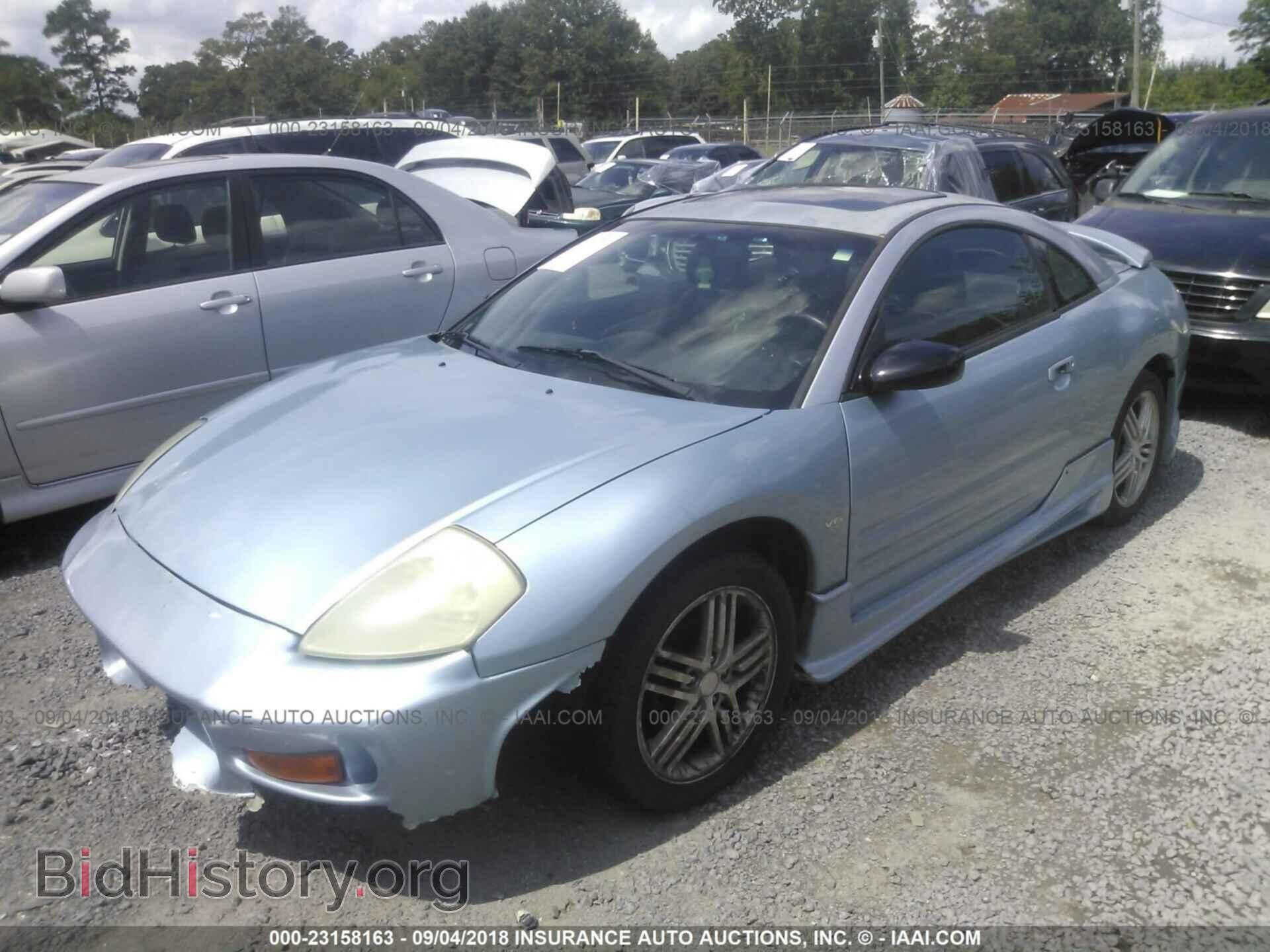 2003 MITSUBISHI ECLIPSE - VIN: 4A3AC84H93E072278 - Фото 2
