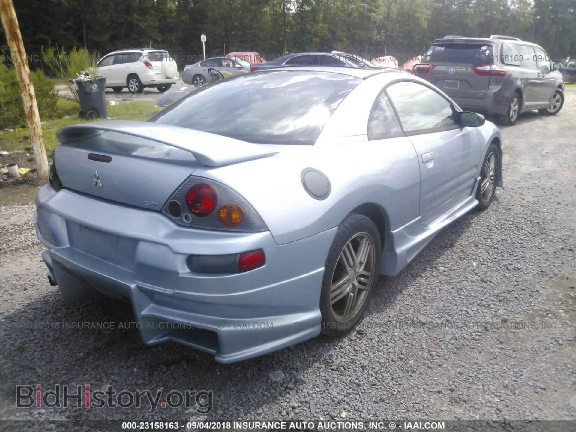 2003 MITSUBISHI ECLIPSE - VIN: 4A3AC84H93E072278 - Фото 4