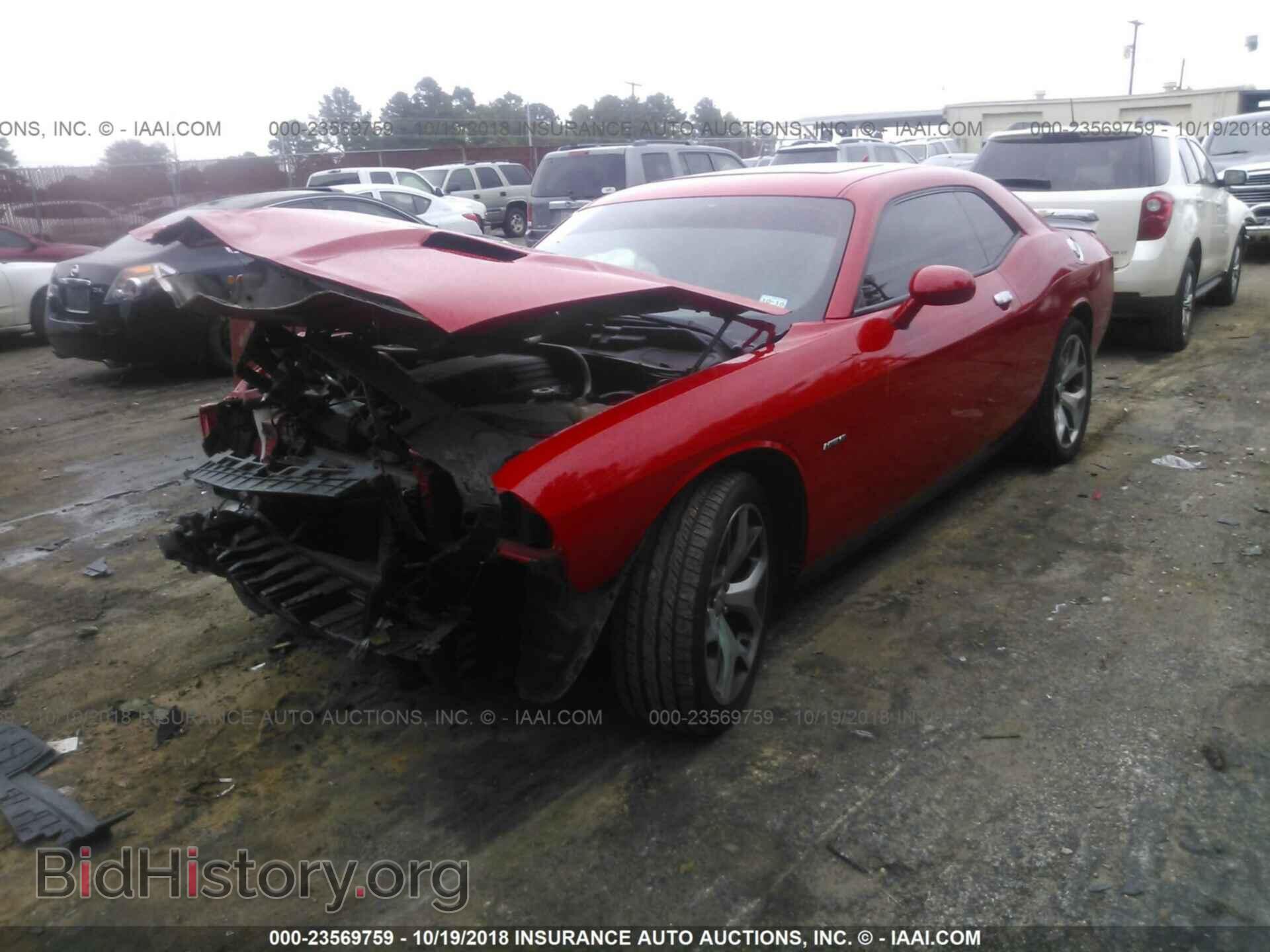 2015 DODGE CHALLENGER - VIN: 2C3CDZBT1FH701278 - Фото 2