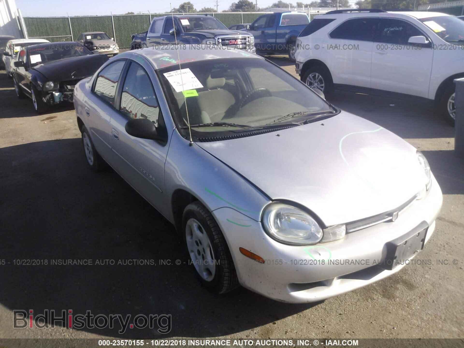 Photo 1B3ES46C21D230885 - DODGE NEON 2001