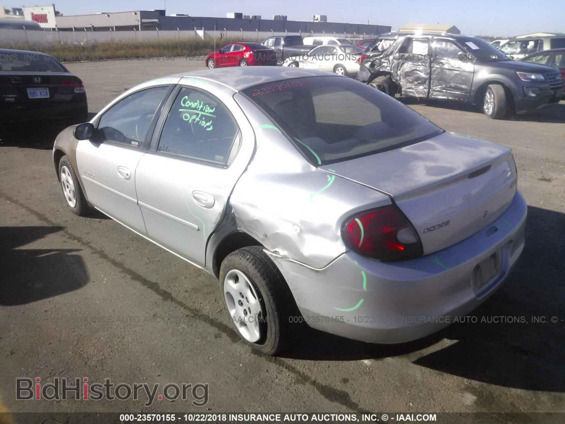 2001 DODGE NEON - VIN: 1B3ES46C21D230885 - Фото 3