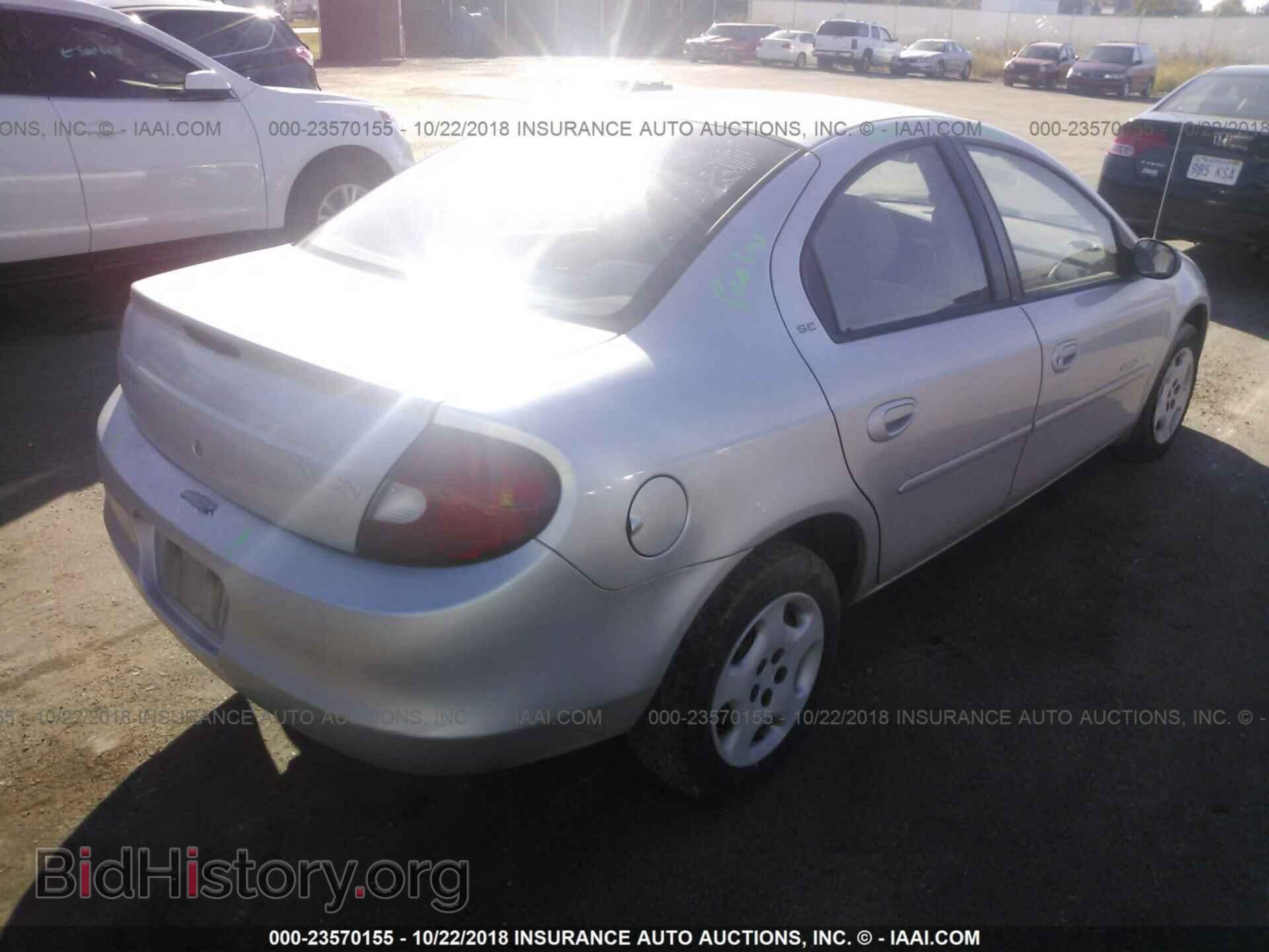 2001 DODGE NEON - VIN: 1B3ES46C21D230885 - Фото 4