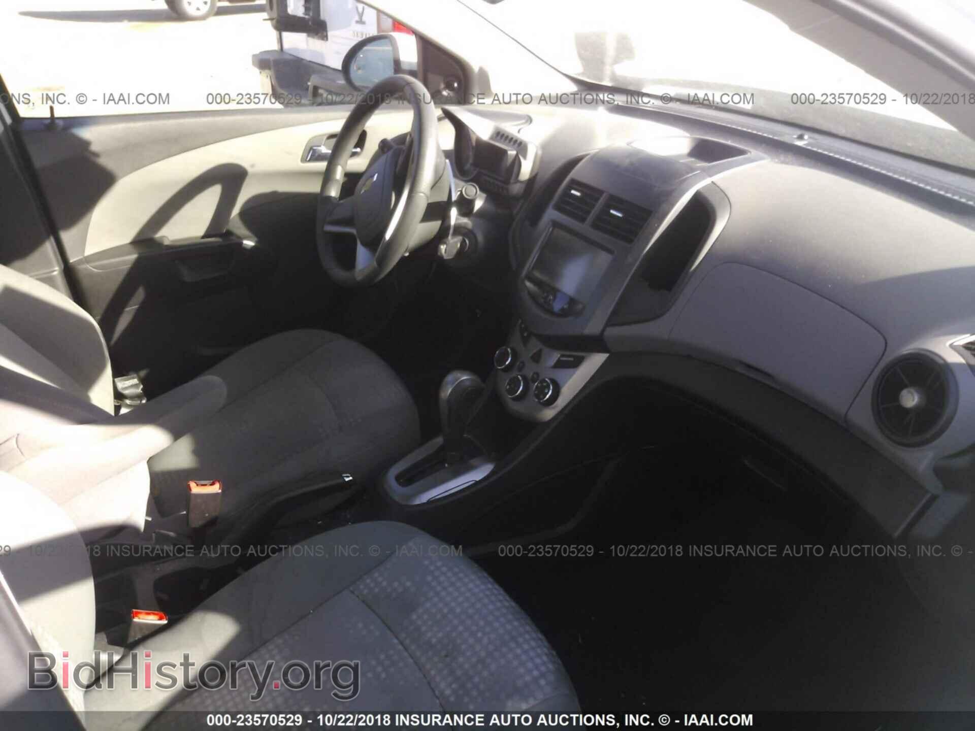 2013 CHEVROLET SONIC - VIN: 1G1JA5SH5D4171576 - Фото 5