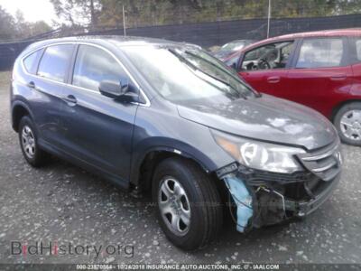 2012 Honda CR-V LX, gray — VIN 2HKRM4H32CH620700, IAAI
