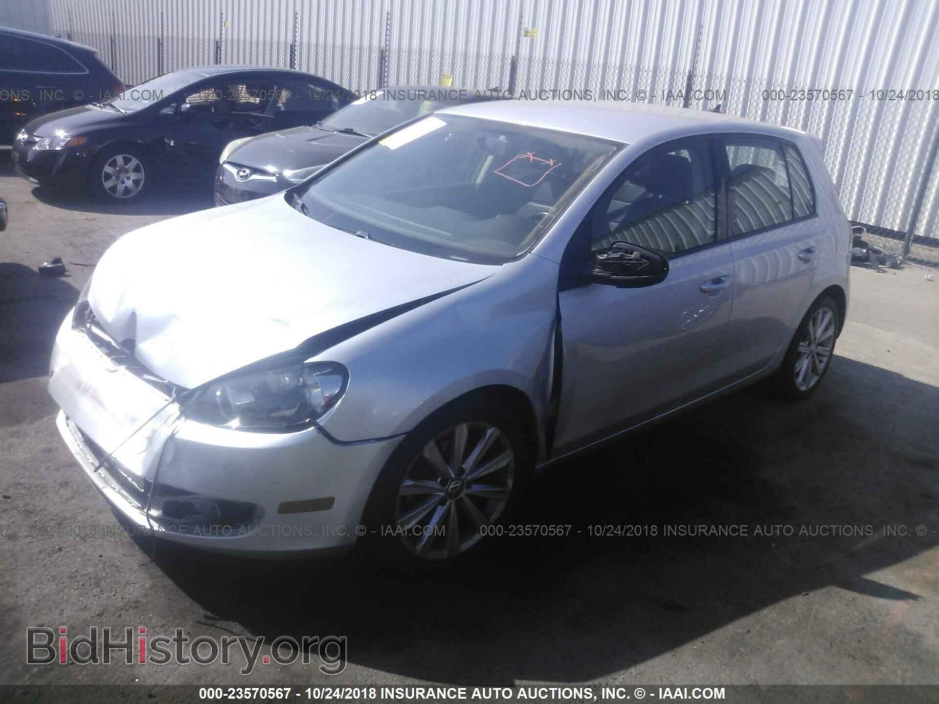 2012 Volkswagen Golf - VIN: WVWDM7AJ5CW076501 - Фото 2