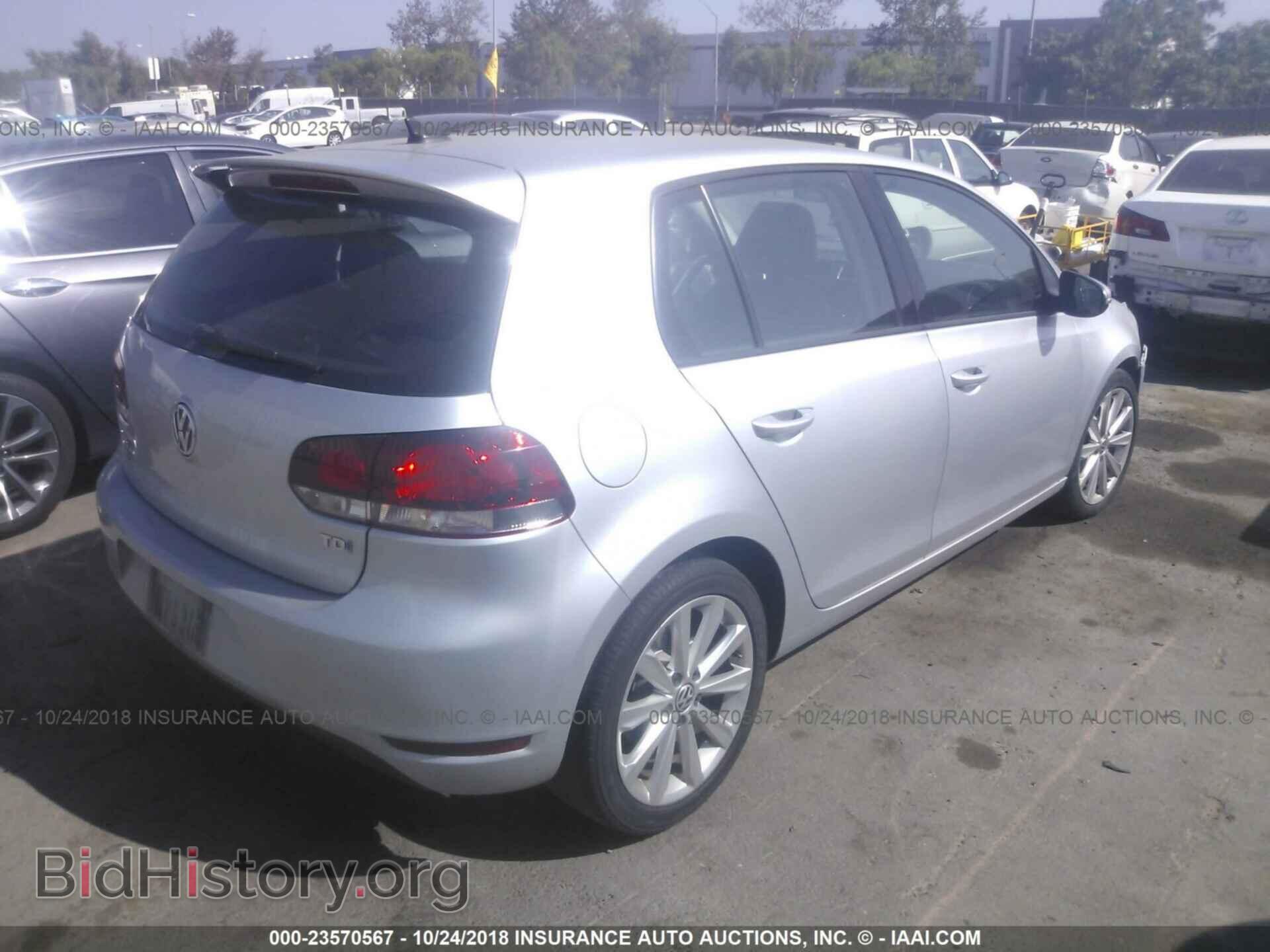 2012 Volkswagen Golf - VIN: WVWDM7AJ5CW076501 - Фото 4