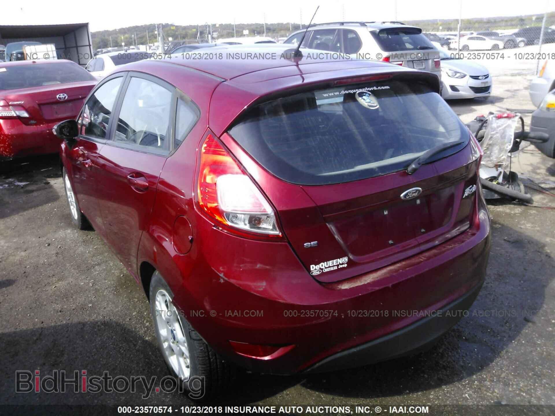 2015 Ford Fiesta - VIN: 3FADP4EJ7FM120704 - Фото 3