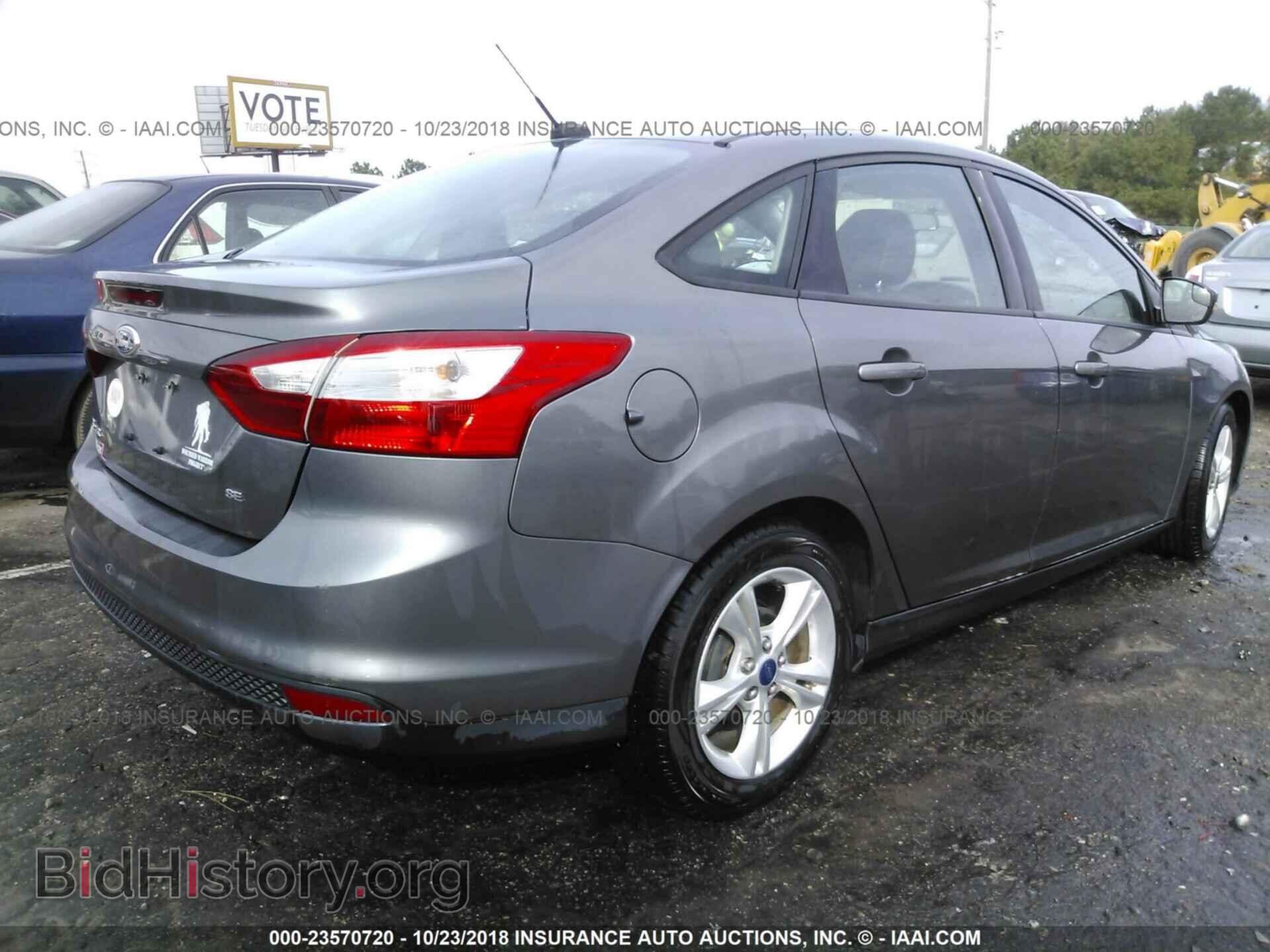 2014 FORD FOCUS - VIN: 1FADP3F2XEL335527 - Фото 4