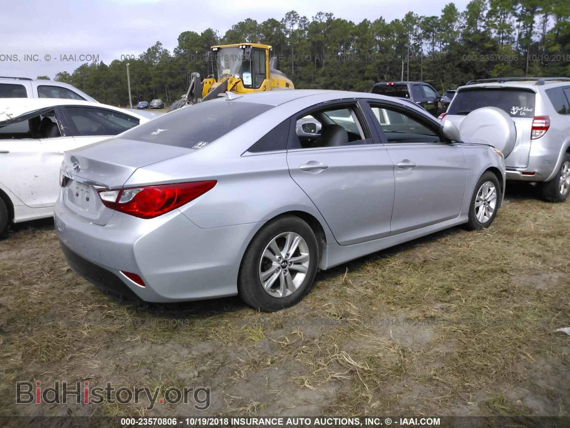2014 HYUNDAI SONATA - VIN: 5NPEB4AC9EH865494 - Фото 4