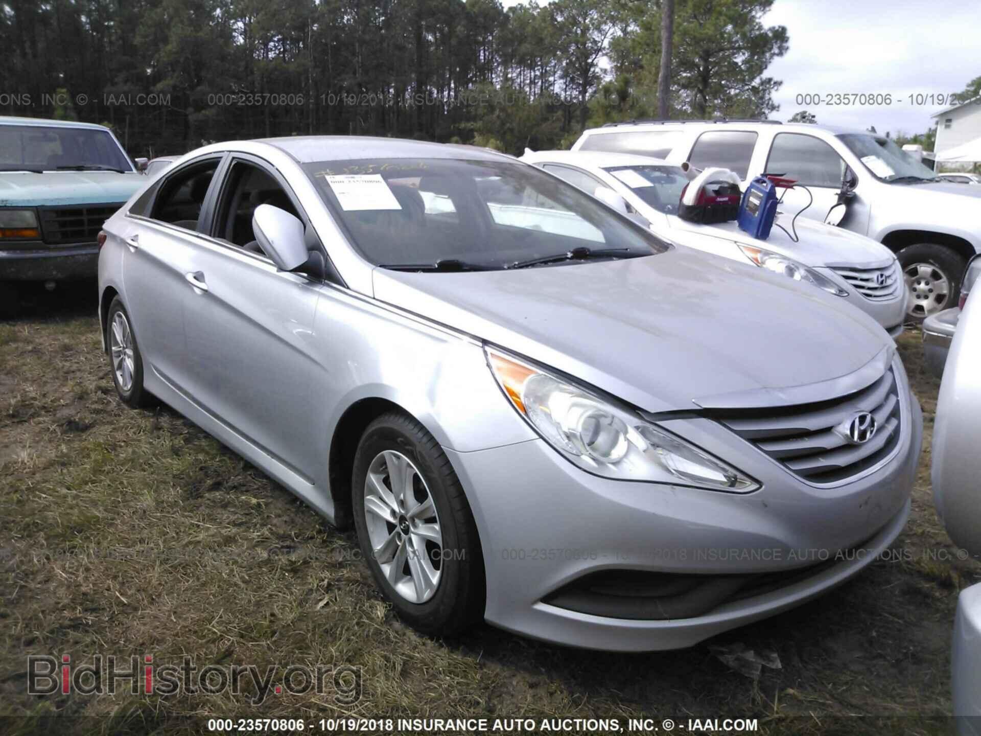 2014 HYUNDAI SONATA - VIN: 5NPEB4AC9EH865494 - Фото 6