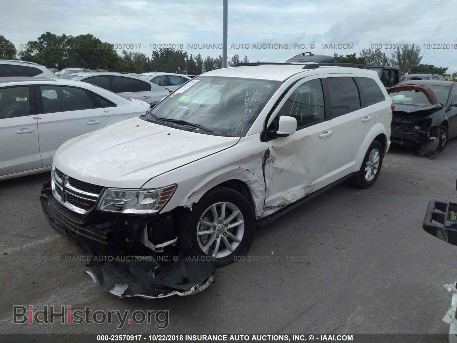 2015 DODGE JOURNEY - VIN: 3C4PDCBB2FT586831 - Photo 2