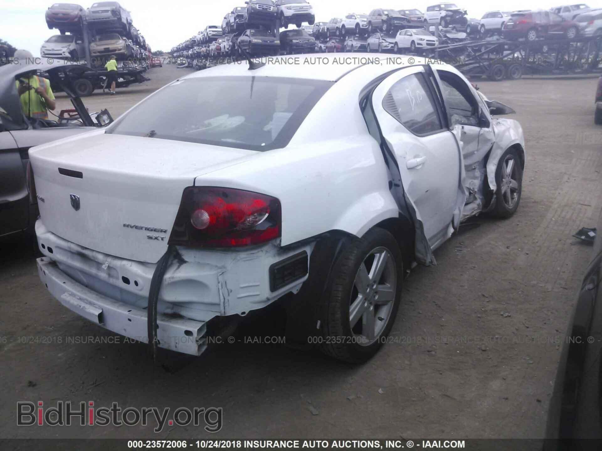 2013 Dodge Avenger - VIN: 1C3CDZAB4DN625522 - Фото 4