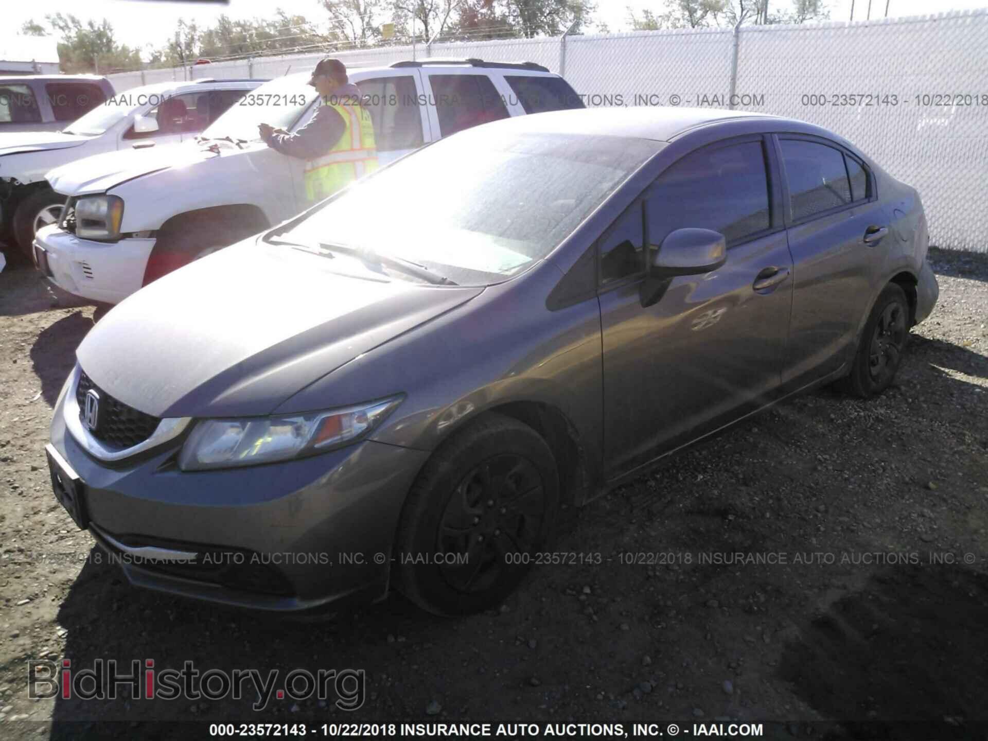 2013 HONDA CIVIC - VIN: 19XFB2F57DE233096 - Фото 2