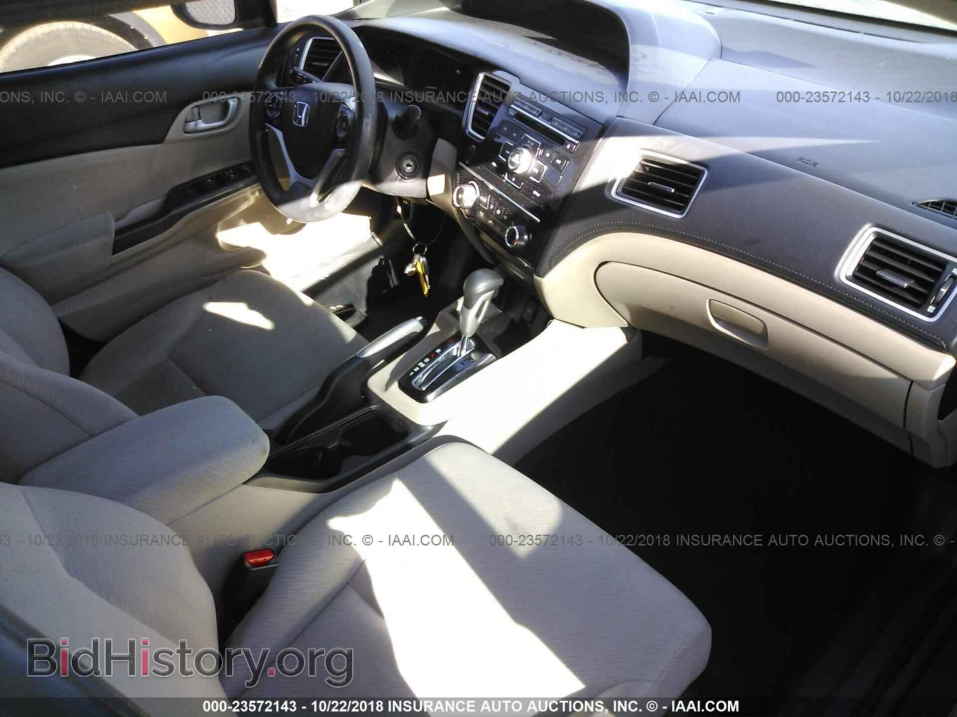 2013 HONDA CIVIC - VIN: 19XFB2F57DE233096 - Фото 5