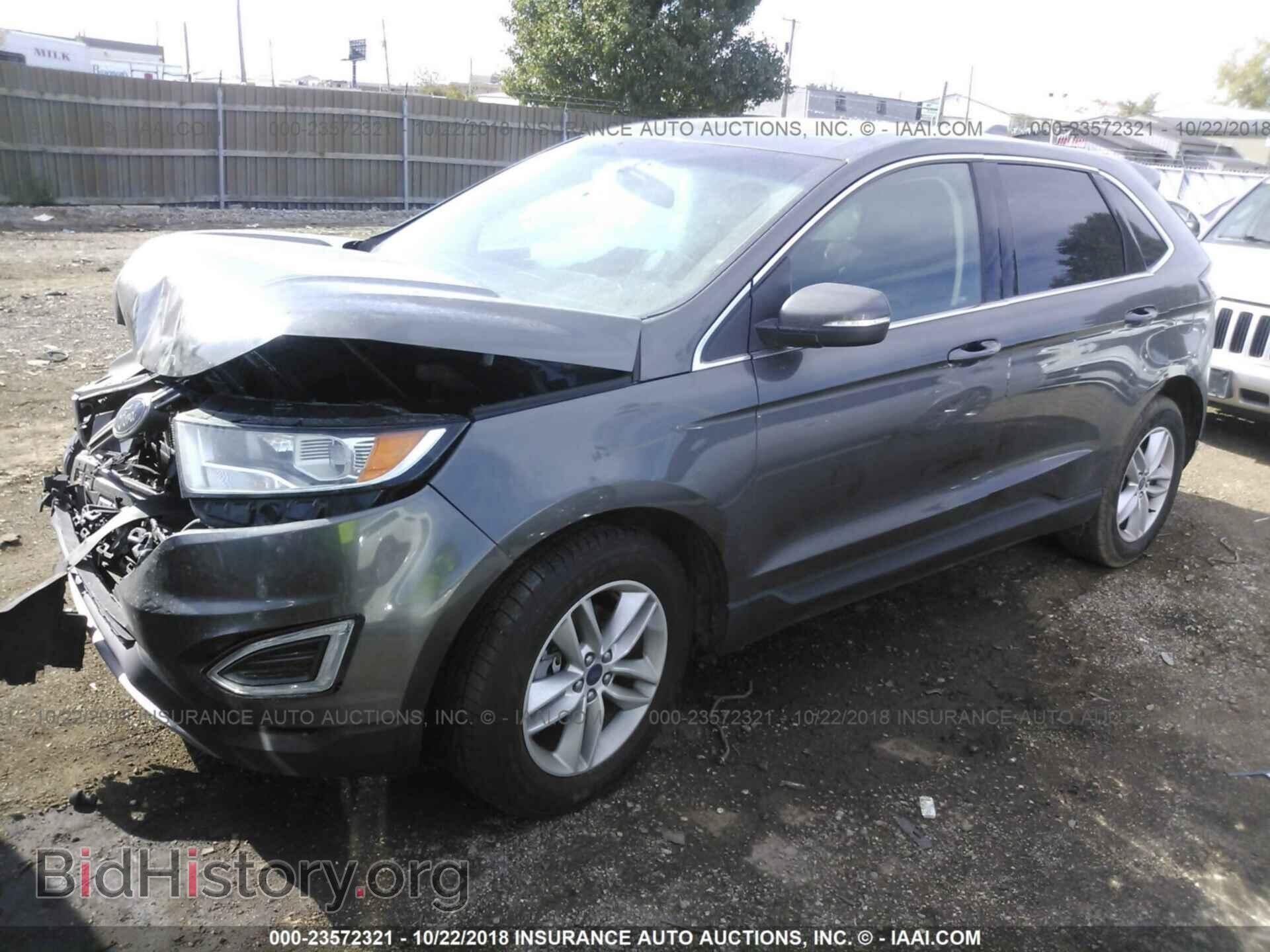 2015 FORD EDGE - VIN: 2FMTK3J92FBB59871 - Фото 2