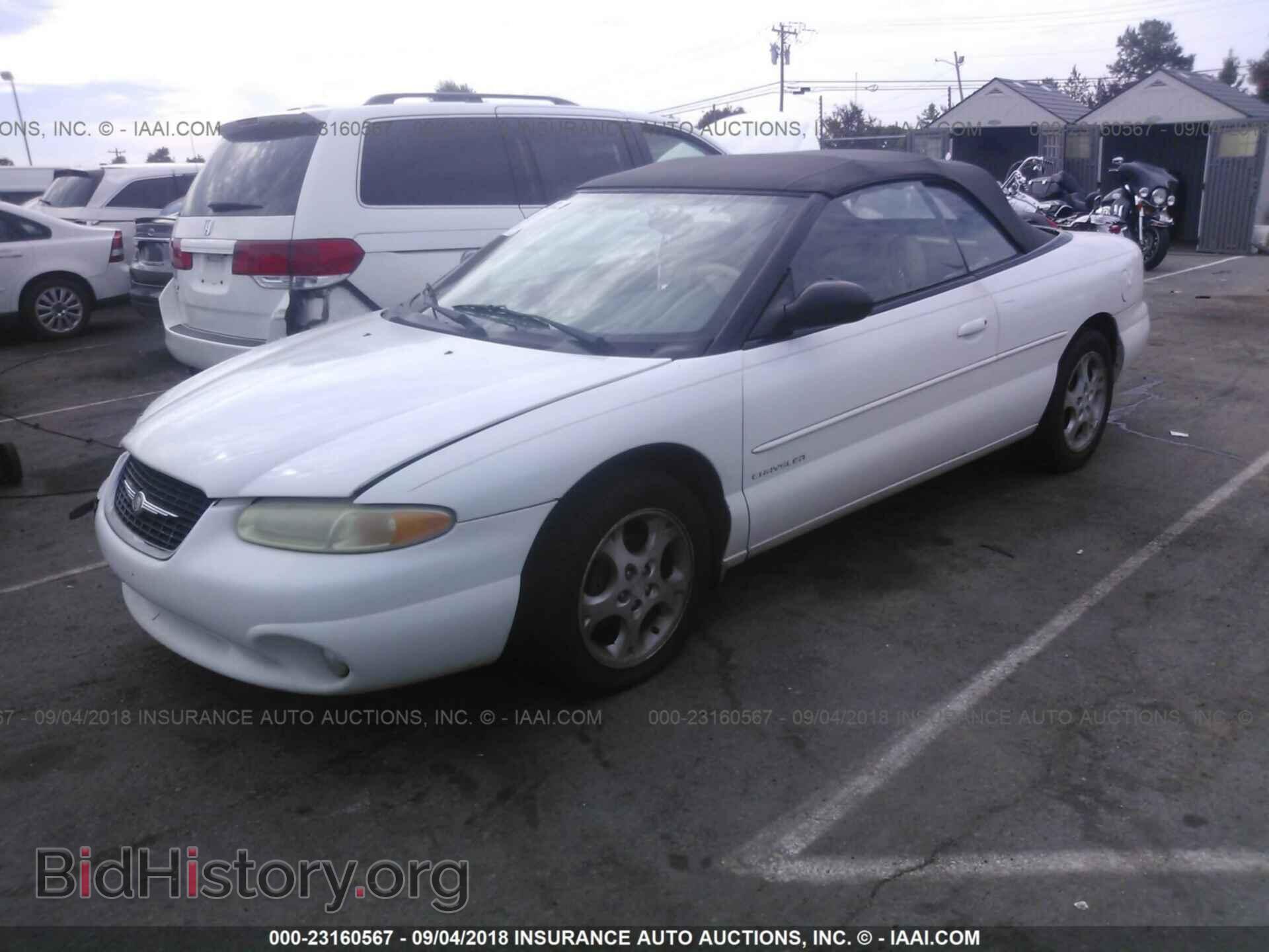 2000 CHRYSLER SEBRING - VIN: 3C3EL55H2YT306421 - Фото 2