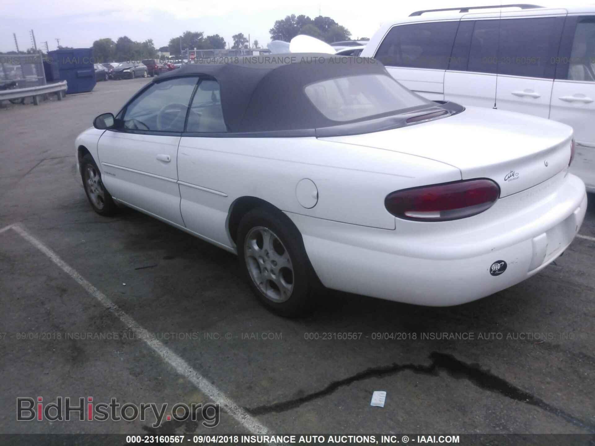 2000 CHRYSLER SEBRING - VIN: 3C3EL55H2YT306421 - Фото 3
