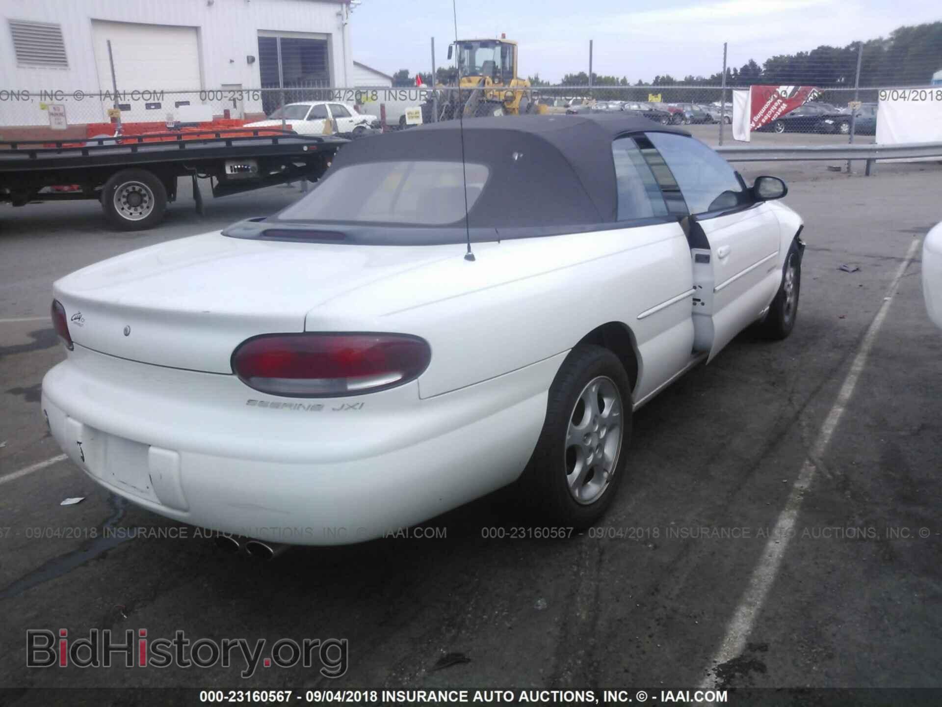 2000 CHRYSLER SEBRING - VIN: 3C3EL55H2YT306421 - Фото 4