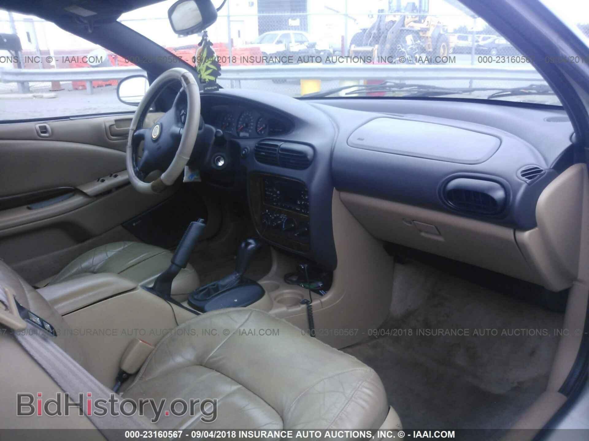 2000 CHRYSLER SEBRING - VIN: 3C3EL55H2YT306421 - Фото 5
