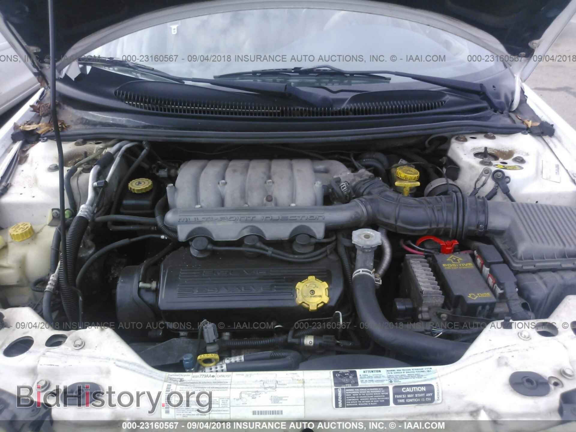 2000 CHRYSLER SEBRING - VIN: 3C3EL55H2YT306421 - Фото 10