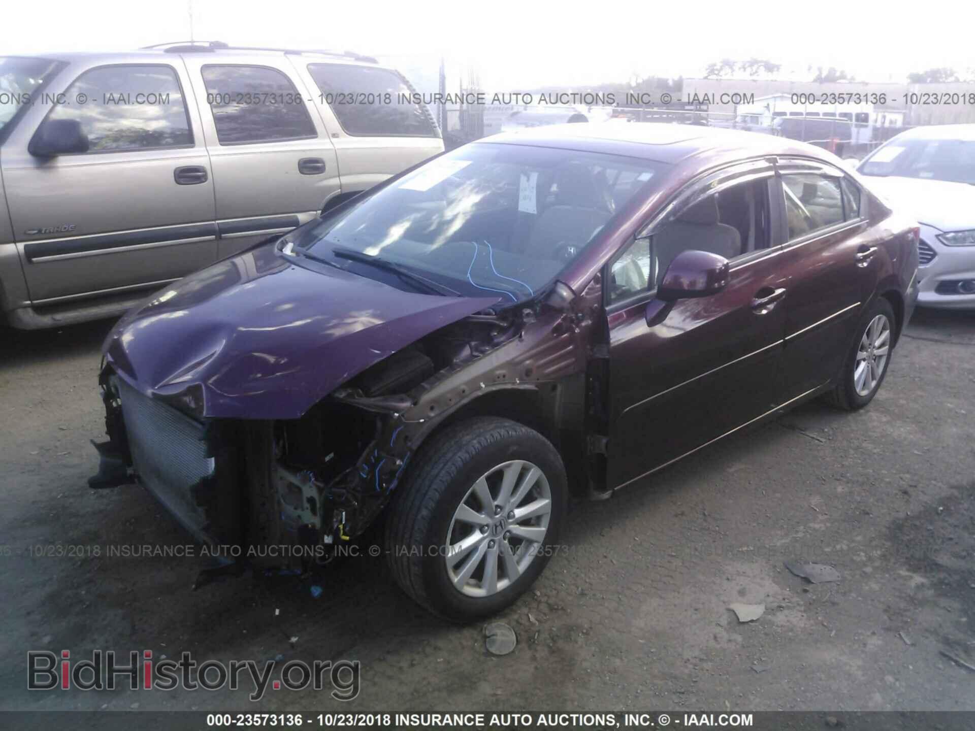 2012 HONDA CIVIC - VIN: 2HGFB2F83CH557158 - Фото 2