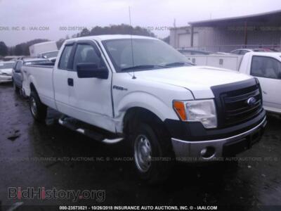 2013 Ford F150, white — VIN 1FTVX1EF4DKD04494, IAAI