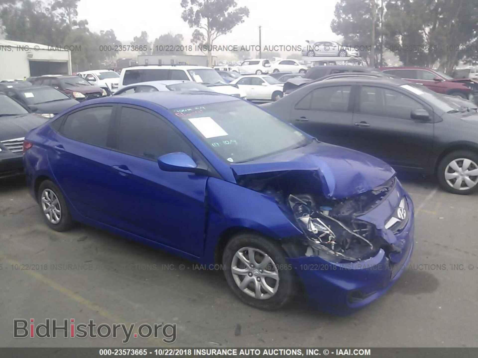 Photo KMHCT4AE8EU708904 - Hyundai Accent 2014