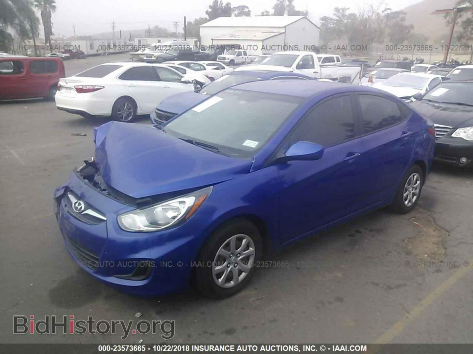 2014 Hyundai Accent - VIN: KMHCT4AE8EU708904 - Фото 2