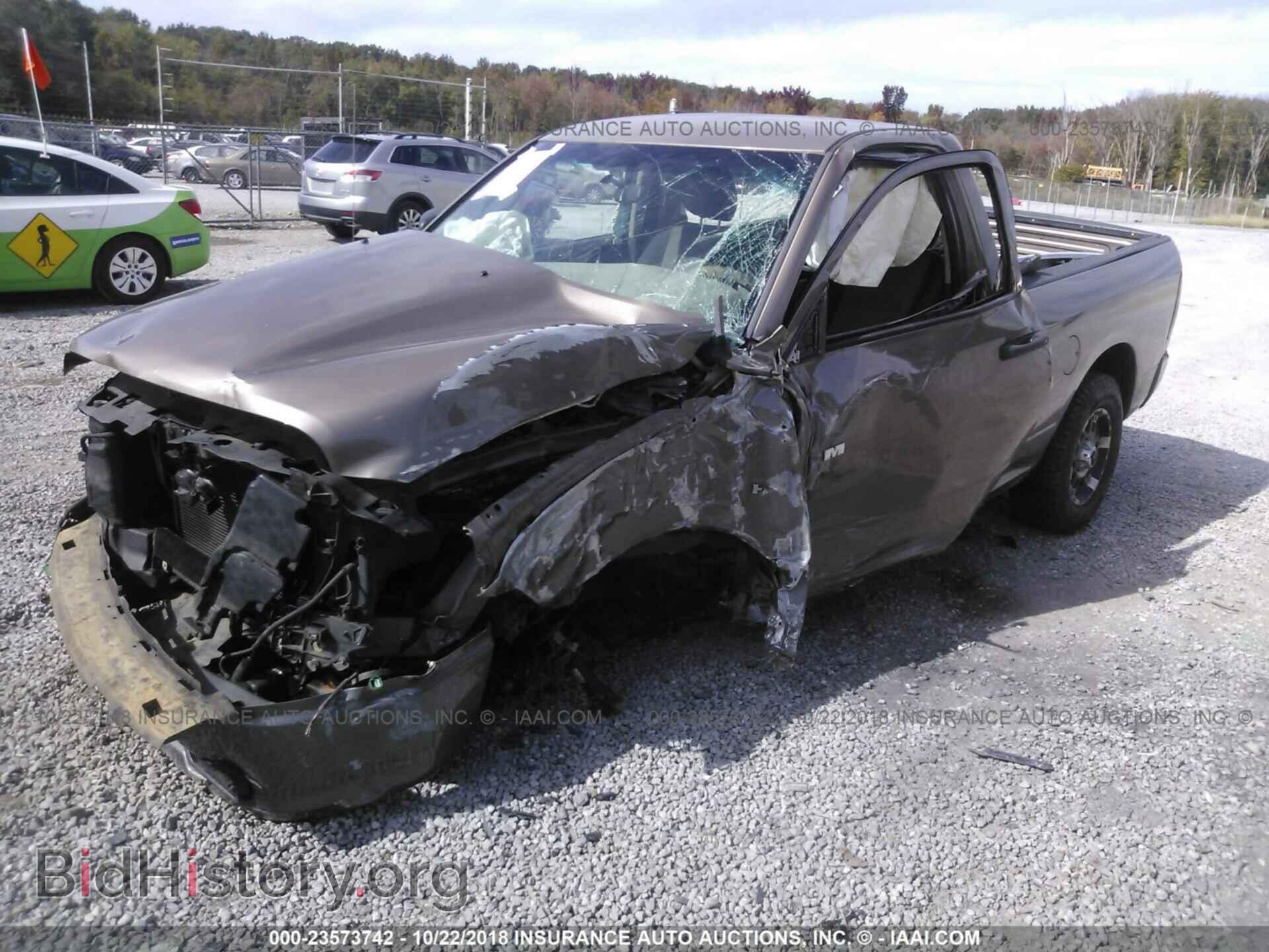 2010 DODGE RAM 1500 - VIN: 3D7JV1ET7AG110500 - Фото 2