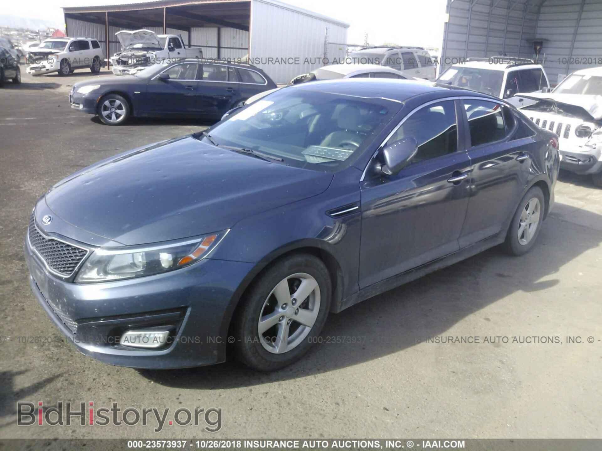2015 KIA OPTIMA - VIN: KNAGM4A75F5597970 - Фото 2