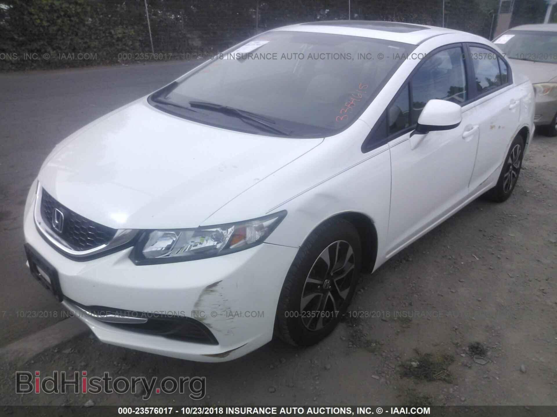 2013 Honda Civic - VIN: 19XFB2F83DE035707 - Фото 2