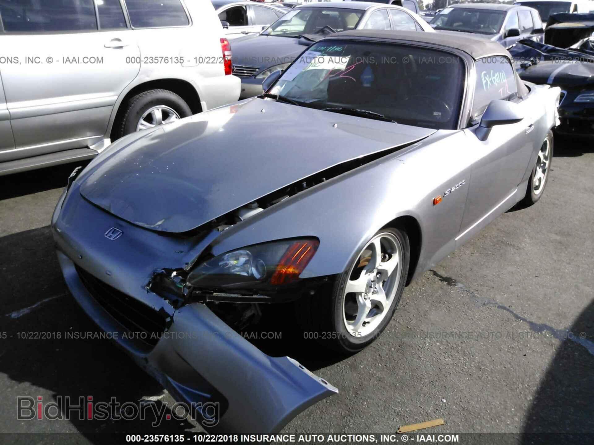 2000 HONDA S2000 - VIN: JHMAP1149YT001454 - Фото 2