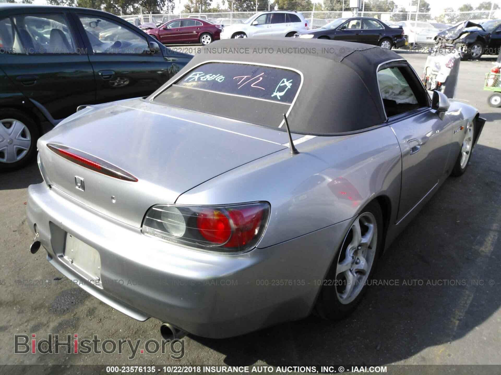 2000 HONDA S2000 - VIN: JHMAP1149YT001454 - Фото 4