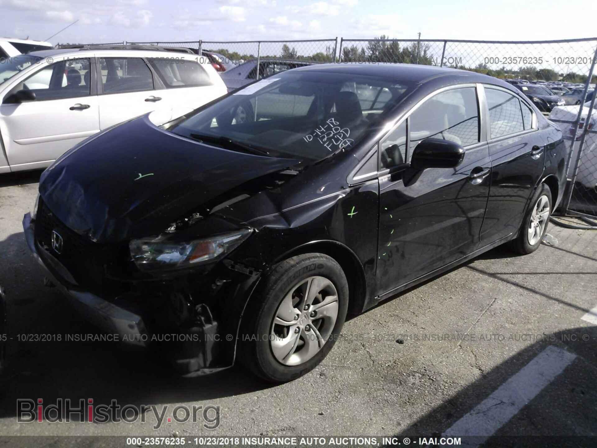2014 HONDA CIVIC - VIN: 19XFB2F51EE051220 - Photo 2