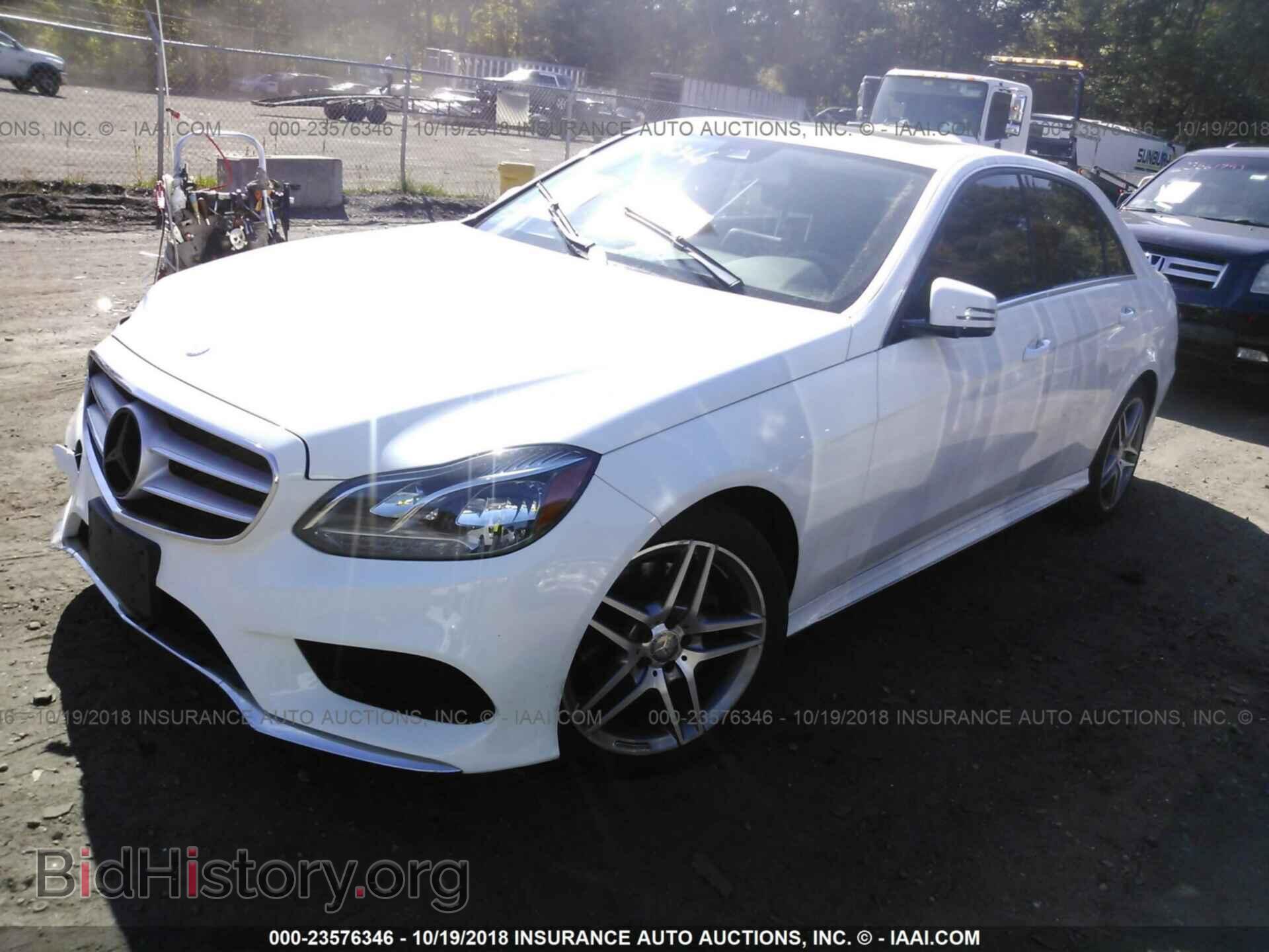 2014 MERCEDES-BENZ E - VIN: WDDHF8JB3EA921989 - Фото 2