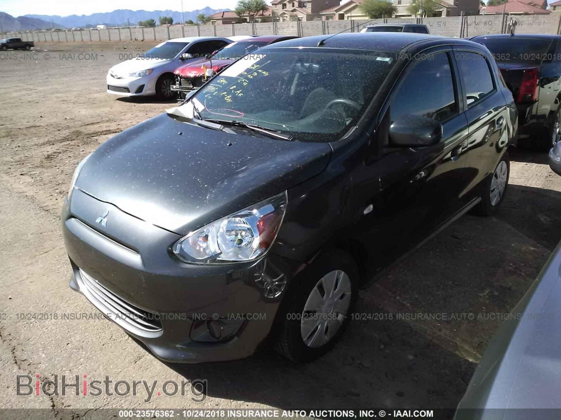2014 MITSUBISHI MIRAGE - VIN: ML32A3HJ8EH007441 - Фото 2