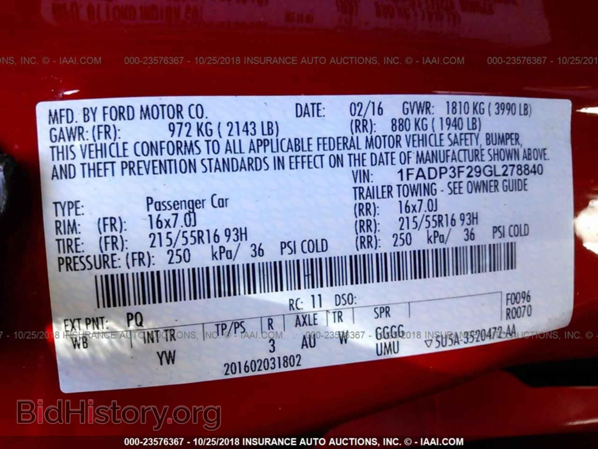 2016 Ford Focus - VIN: 1FADP3F29GL278840 - Photo 9