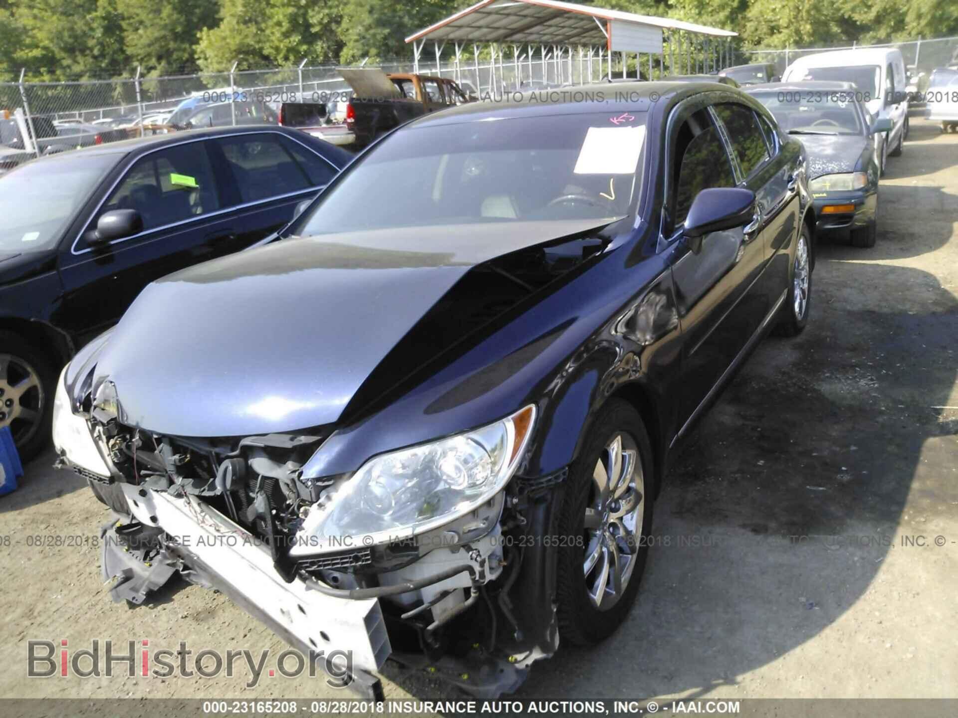 2007 LEXUS LS - VIN: JTHBL46F375045321 - Фото 2