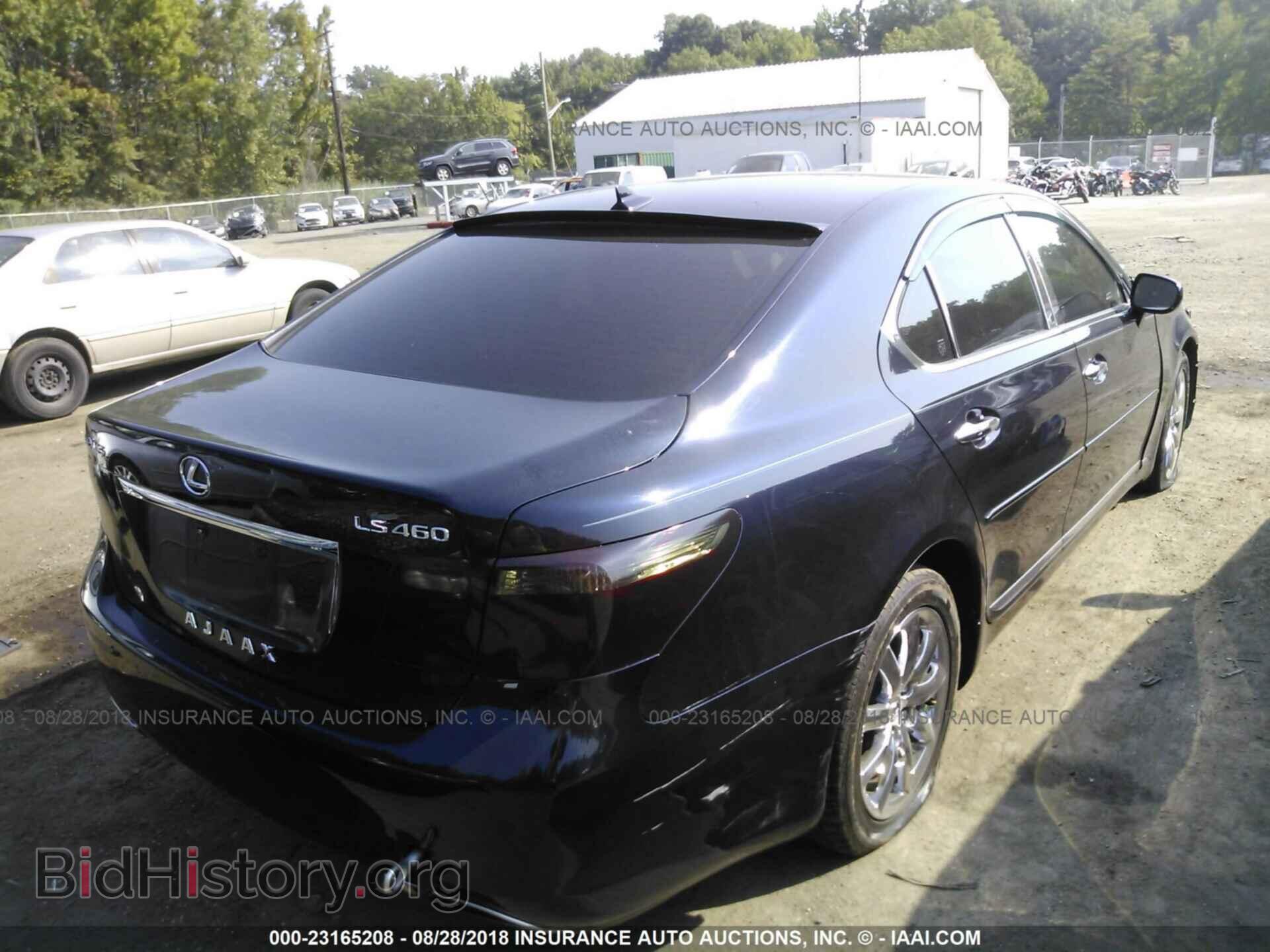 2007 LEXUS LS - VIN: JTHBL46F375045321 - Фото 4