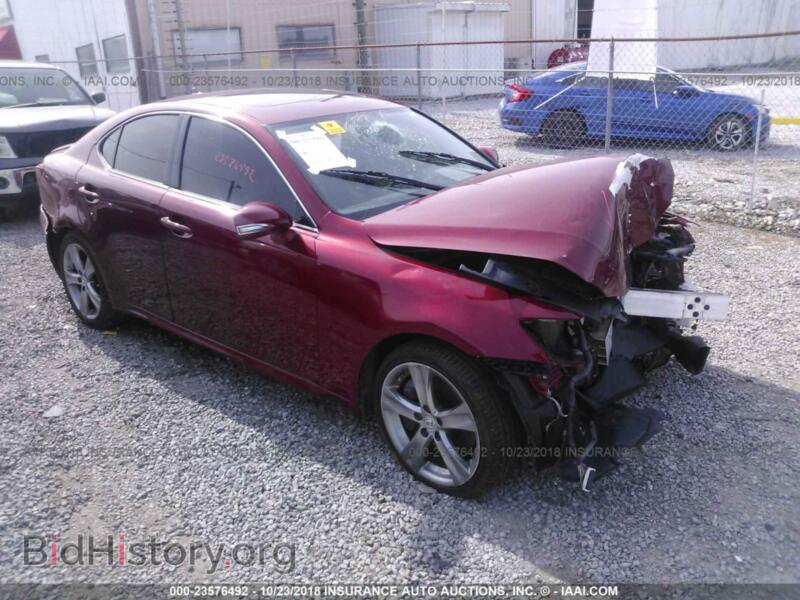 2012 Lexus IS (VIN JTHBE5C20C5030092) — photo 1 of 10, IAAI, damage: front end