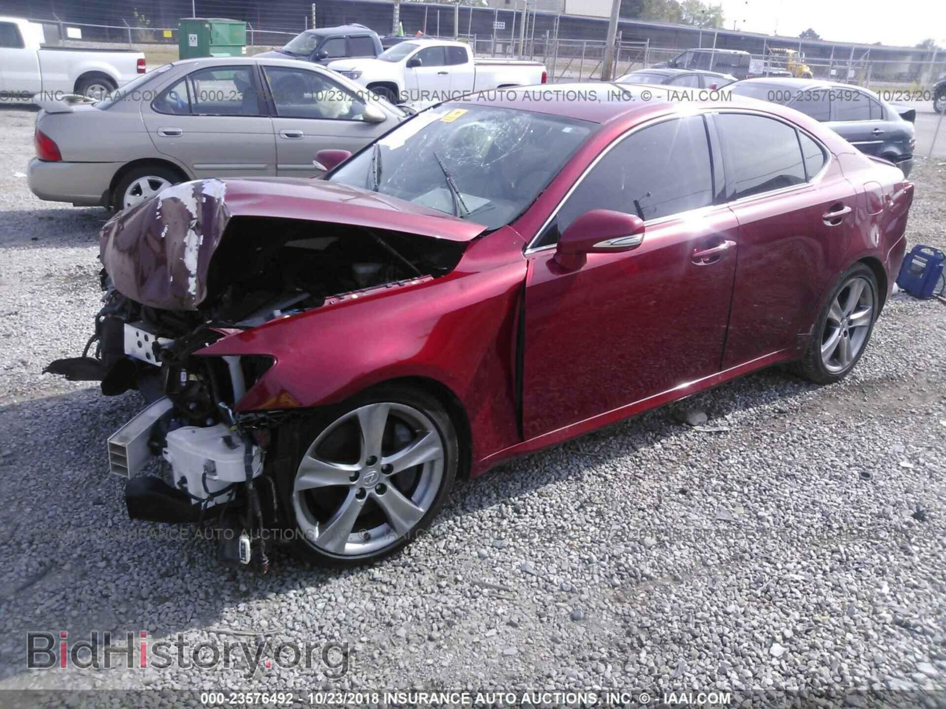 2012 Lexus Is - VIN: JTHBE5C20C5030092 - Фото 2