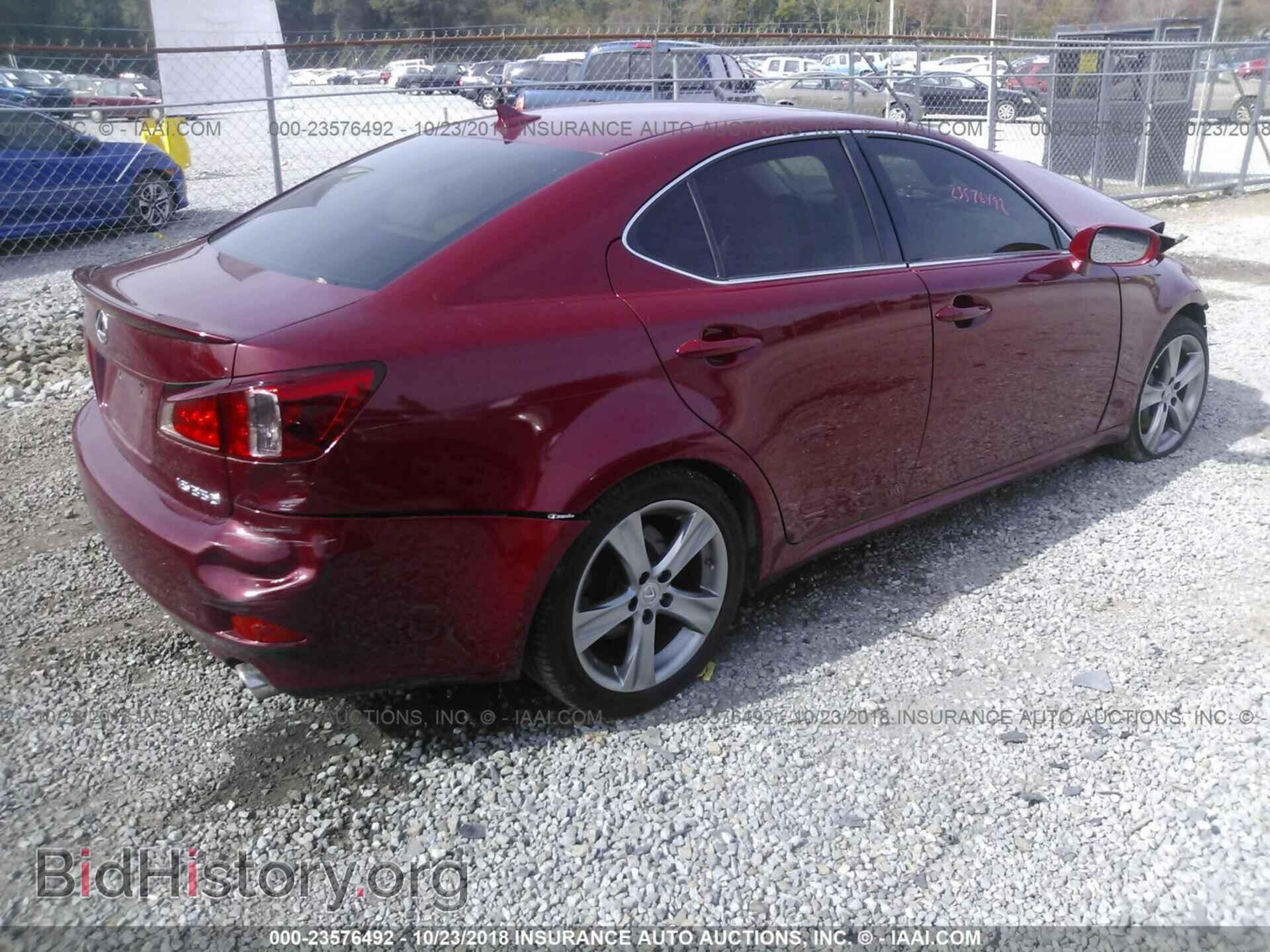 2012 Lexus Is - VIN: JTHBE5C20C5030092 - Фото 4