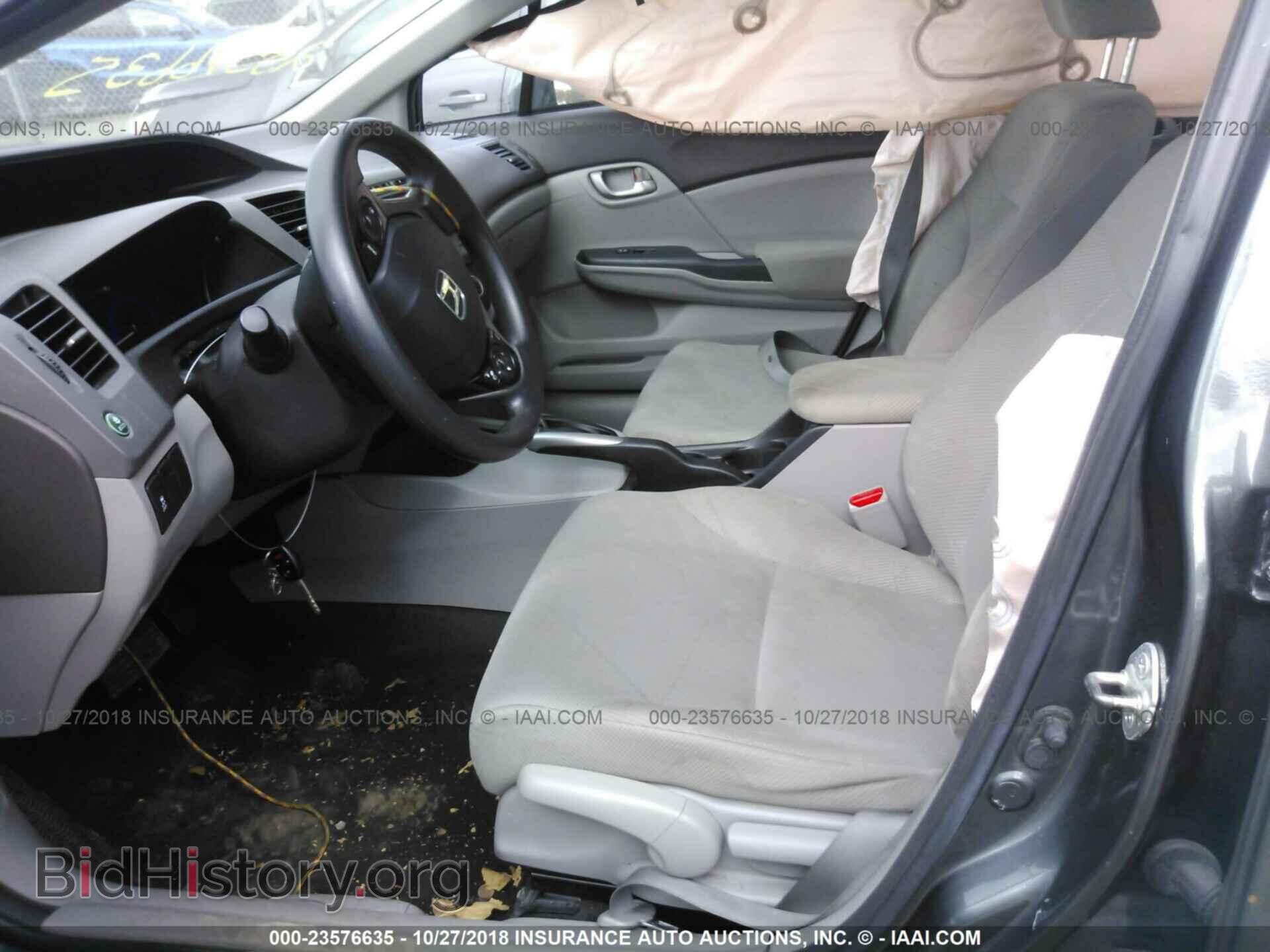 2012 HONDA CIVIC - VIN: 19XFB2F52CE069772 - Фото 5