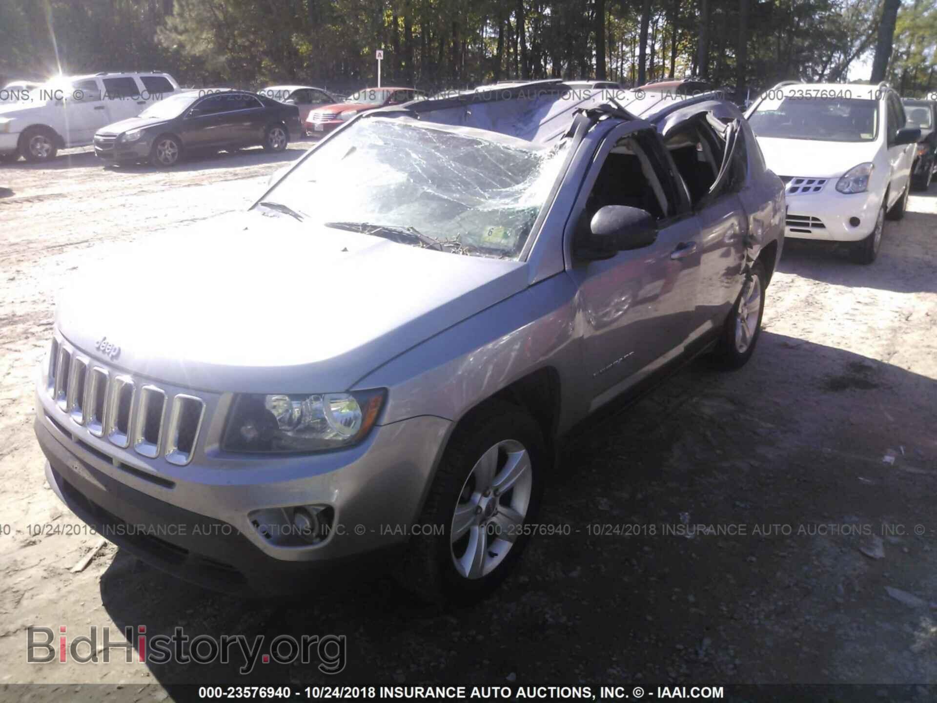 2015 JEEP COMPASS - VIN: 1C4NJDBB4FD357482 - Фото 2