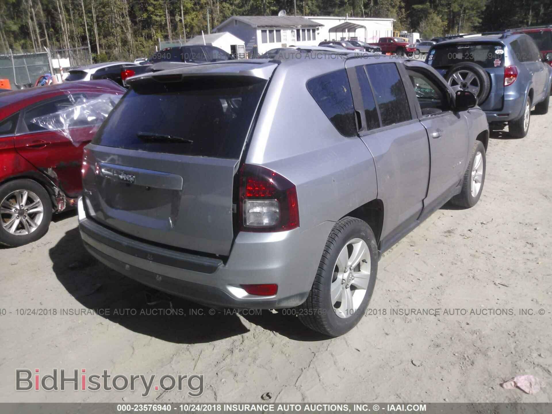 2015 JEEP COMPASS - VIN: 1C4NJDBB4FD357482 - Фото 4
