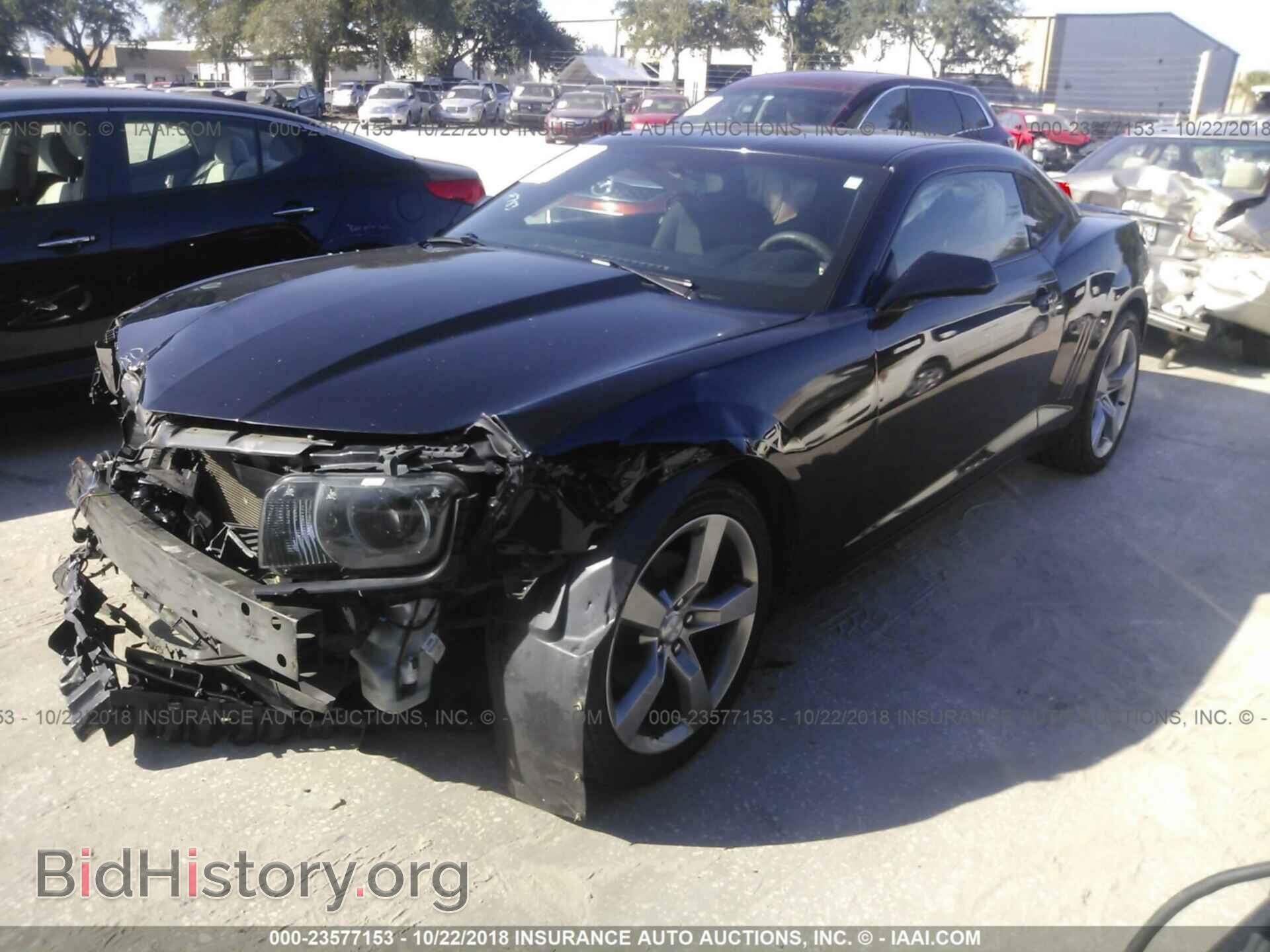 2012 Chevrolet Camaro - VIN: 2G1FF1E30C9192136 - Фото 2
