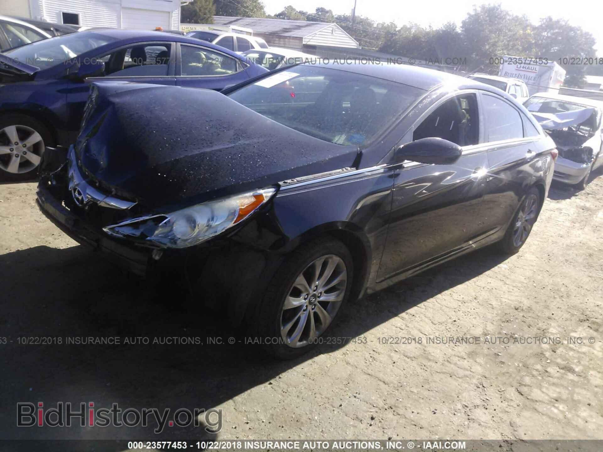 2012 HYUNDAI SONATA - VIN: 5NPEC4AC3CH355457 - Photo 2